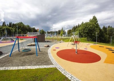 vinne aktivitetspark verdal kommune, lekeplass for barn